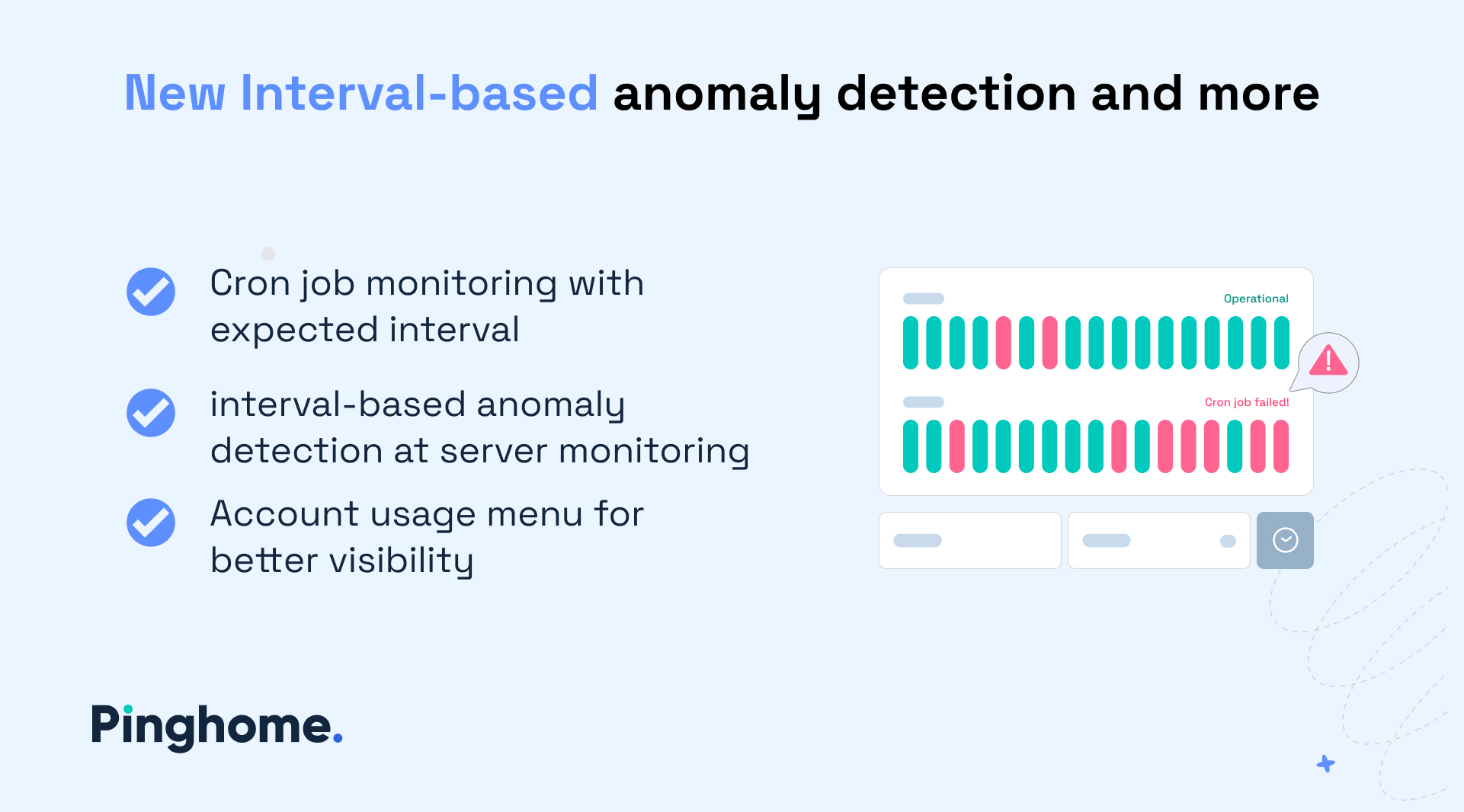 Interval-based monitoring and more at Pinghome